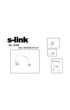S-Link Sl-33A 0.3M Usb Am/Micro 5P Kablosu S-Link Sl-33A 0.3M Usb Am/Micro 5P Kablosu