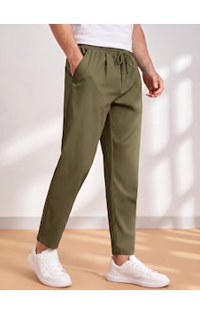 Genius Store Erkek Pantolon Beli Lastikli Jogger Pantolon Cepli Fit Pantolon Erkek-jogger Haki
