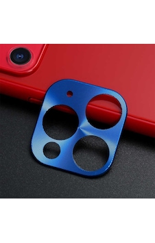 Apple Uyumlu iPhone 11 Pro Max Zore Metal Kamera Koruyucu-Mavi Mavi Apple Uyumlu iPhone 11 Pro Max Zore Metal Kamera Koruyucu-Mavi Mavi