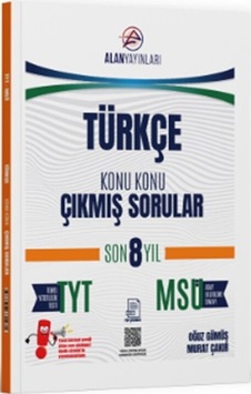 Tyt Msü Türkçe Konu Konu Çıkmış Sorular Son 8 Yıl Alan Yayınları Tyt Msü Türkçe Konu Konu Çıkmış Sorular Son 8 Yıl Alan Yayınları