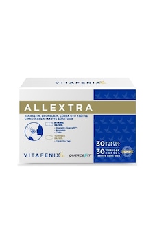 Vitafenix Allextra Kuersetin Çörek Otu Yağı 30 Kapsül Vitafenix Allextra Kuersetin Çörek Otu Yağı 30 Kapsül