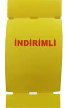 100x135 Indirim Raf Etiketi Diğer