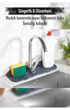 Silikon Lavabo Matı 13 36 Cm Antrasit Silikon Lavabo Matı 13 36 Cm Antrasit