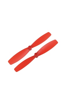 55 Mm Mini Drone Pervanesi 1 Çift Kırmızı Cw Ccw 1 Mm Mil Delikli Coreless Motor Uyumlu