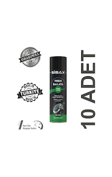 Sibax Fren Balata Temizleyici Sprey 10 x 500 ML Sibax Fren Balata Temizleyici Sprey 10 x 500 ML