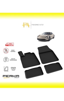 Porsche Taycan 2020 Ve Üstü 4d Havuzlu Paspas