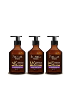 Fitness Professional Silver Gri Beyaz Platin Mor Şampuan 3 x 500 ML