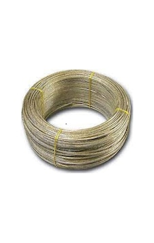 50 Metre Izoleli Çelik Halat 3 Mm Pvc Kaplı Çelik Halat Çamaşır I 50 Metre Izoleli Çelik Halat 3 Mm Pvc Kaplı Çelik Halat Çamaşır I
