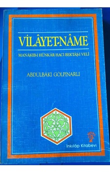 Vilayet-Name Manakib-I Hünkar Abdulbaki Gölpinarli Vilayet-Name Manakib-I Hünkar Abdulbaki Gölpinarli
