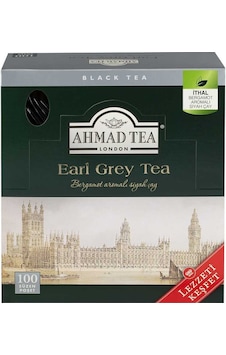 Ahmad Tea London Earl Grey Bergamot Aromalı Bardak Poşet Siyah Çay 100'lü Ahmad Tea London Earl Grey Bergamot Aromalı Bardak Poşet Siyah Çay 100'lü