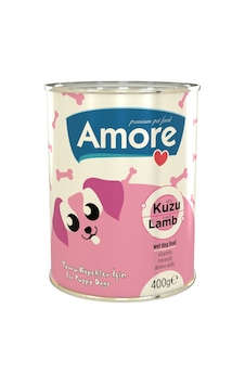 Amore Puppy Kuzu Etli Yavru Köpek Konservesi 400 G Amore Puppy Kuzu Etli Yavru Köpek Konservesi 400 G