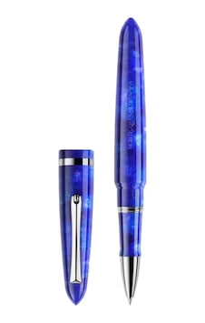 Montegrappa Vintage Class Venetia Halcyon Blue Roller Kalem Isven Mavi Montegrappa Vintage Class Venetia Halcyon Blue Roller Kalem Isven Mavi