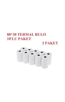 80 30 Termal Rulo 30 Adet