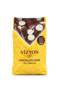 Vizyon Select %33 Sütlü Pul Çikolata 2,5 Kg Vizyon Select %33 Sütlü Pul Çikolata 2,5 Kg