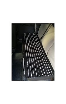 Terletmez Oto Kilim Seti, Ön Ve Arka 3'lü Paket Abanoz - Beyaz Terletmez Oto Kilim Seti, Ön Ve Arka 3'lü Paket Abanoz - Beyaz