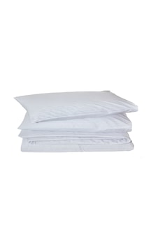 Komfort Home Çift Kişilik Çizgili Pamuk Saten Nevresim Seti / Bey