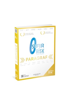 TYT Paragraf Sıfır Risk Soru Bankası - Üç Dört Beş Yayınları TYT Paragraf Sıfır Risk Soru Bankası - Üç Dört Beş Yayınları