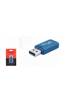 Hadron Hdx7024 Usb Micro Sd Kart Okuyucu Adaptör - Mavi Hadron Hdx7024 Usb Micro Sd Kart Okuyucu Adaptör - Mavi