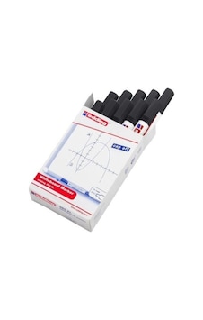 Edding 360 Xl Beyaz Tahta Kalemi 10Lu Paket Siyah