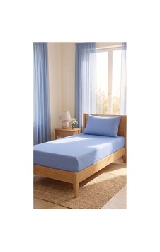 Tek Kişilik Lastikli Çarşaf Takımı 1 Lastikli Çarşaf 100 X 200 1 Yastık Kılıfı 50 X 70 Mavi - 717405300 Mavi Tek Kişilik Lastikli Çarşaf Takımı 1 Lastikli Çarşaf 100 X 200 1 Yastık Kılıfı 50 X 70 Mavi - 717405300 Mavi