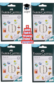 4 Paket Tack İt 90 Parça Hamur Yapıştırıcı 4 Paket Tack İt 90 Parça Hamur Yapıştırıcı