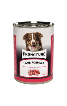 Pronature Kuzu Etli Ve Pirinçli Parça Etli Konserve Yetişkin Köpek Maması 400 G Pronature Kuzu Etli Ve Pirinçli Parça Etli Konserve Yetişkin Köpek Maması 400 G