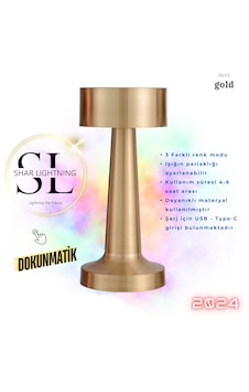 Dokunmatik Led Masa Lambası