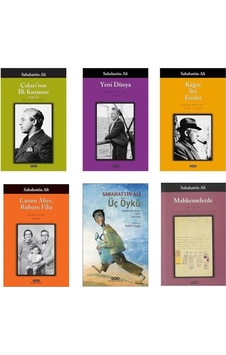 Sabahattin Ali 6 Lı Set Çakıçının İlk Kurşunu - Yeni Dünya - Kağnı Ses Eserleri - Canım Ali Ruhum Filiz - Üç Öykü - Mahkemelerde Sabahattin Ali 6 Lı Set Çakıçının İlk Kurşunu - Yeni Dünya - Kağnı Ses Eserleri - Canım Ali Ruhum Filiz - Üç Öykü - Mahkemelerde