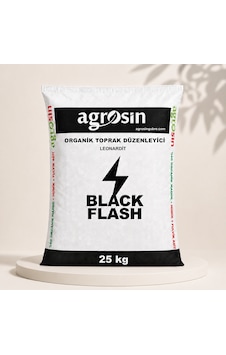 Agrosin Black Flash Leonardit Organik Toprak Düzenleyici Toz 25 kg Agrosin Black Flash Leonardit Organik Toprak Düzenleyici Toz 25 kg