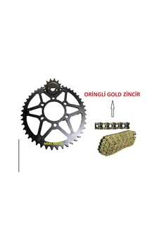 Zincir Dişli Seti A Kalite Oringli Gold Sarı Zincirli 2004-2015 H Zincir Dişli Seti A Kalite Oringli Gold Sarı Zincirli 2004-2015 H
