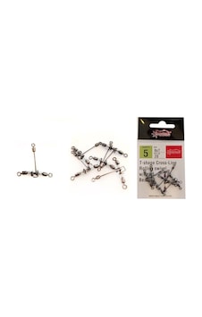 Captain 5126 Üçlü Uzun T Fırdöndü 5 Adet Black Nikel 8x10 Captain 5126 Üçlü Uzun T Fırdöndü 5 Adet Black Nikel 8x10