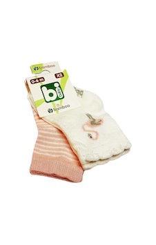 Bibaby Bambu Bebek Çorabı 2 Li 0-6 Ay - Pembe Kuğu - Beyaz Pembe - Beyaz Bibaby Bambu Bebek Çorabı 2 Li 0-6 Ay - Pembe Kuğu - Beyaz Pembe - Beyaz
