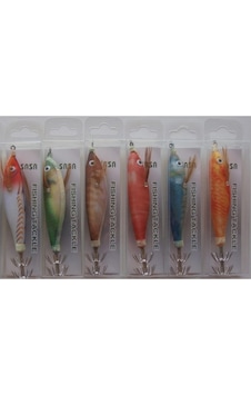 Sasa Toto 7 Cm Kalamar Zokası 6Lı Set