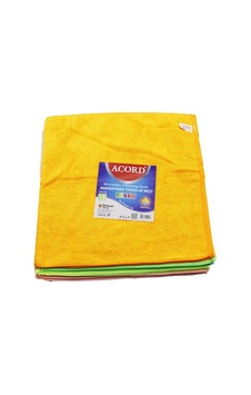 15 Adet Acord Kod-536 Dökme 40x40cm Renkli Mikrofiber Temizlik Bezi Ekstra Emici Tüm Yüzeyler İçin 15 Adet Acord Kod-536 Dökme 40x40cm Renkli Mikrofiber Temizlik Bezi Ekstra Emici Tüm Yüzeyler İçin