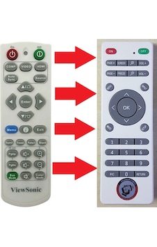 Viewsonic Q-3101 A0001005 Projeksiyon Kumandası