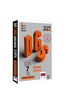 Yargı 2027 Dgs Sayısal-sözel Yetenek Tamamı Çözümlü Son 7 Yıl Çıkmış Sorular Yargı Yayınları Yargı 2027 Dgs Sayısal-sözel Yetenek Tamamı Çözümlü Son 7 Yıl Çıkmış Sorular Yargı Yayınları