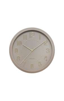Mudo Home Luden Duvar Saati Bej 30cm Diğer Mudo Home Luden Duvar Saati Bej 30cm Diğer