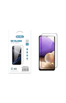 Galaxy A35 Uyumlu Go Des Og Glass Antistatik Temperli Cam Ekran Koruyucu Şeffaf