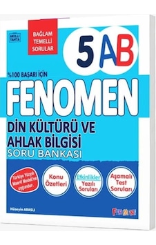 5. Sınıf Din Kültürü Ve Ahlak Bilgisi A Ve B Fenomen Soru Bankası Fenomen Okul Yayınları 5. Sınıf Din Kültürü Ve Ahlak Bilgisi A Ve B Fenomen Soru Bankası Fenomen Okul Yayınları