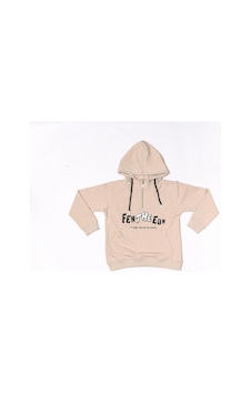 Modalı Çocuk Fen The Edn Rtr0009 Kapüşonlu Baskılı Sweatshirt Krem Modalı Çocuk Fen The Edn Rtr0009 Kapüşonlu Baskılı Sweatshirt Krem