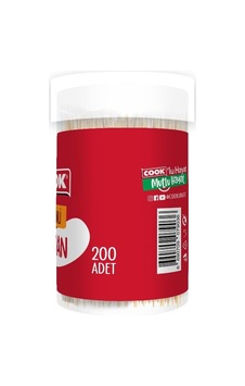 Cook Bambu Kürdan Jelatinli 200'lü 2li Paket Diğer Cook Bambu Kürdan Jelatinli 200'lü 2li Paket Diğer