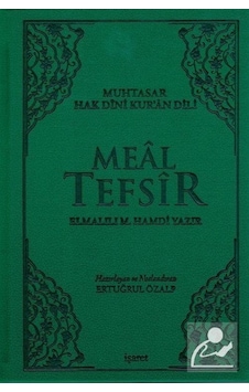 Meal Tefsir -Deri Cilt - Elmalılı Muhammed Hamdi Yazır - İşaret Yayınları Meal Tefsir -Deri Cilt - Elmalılı Muhammed Hamdi Yazır - İşaret Yayınları