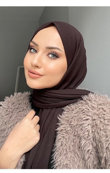 Moda Kaşmir Acı Kahve Penye Şal