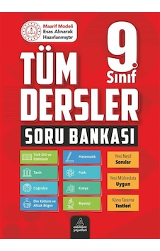 9. Sınıf Tüm Dersler Soru Bankası / Yunus Emre Çekiç 9. Sınıf Tüm Dersler Soru Bankası / Yunus Emre Çekiç