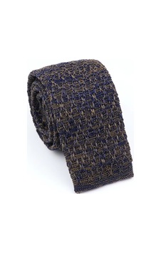 Omark Cotton Örme Kravat Karma Kahve Kahverengi Omark Cotton Örme Kravat Karma Kahve Kahverengi