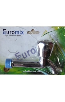 Euromix Uzun Musluk Vakumlu Paket Krom Euromix Uzun Musluk Vakumlu Paket Krom
