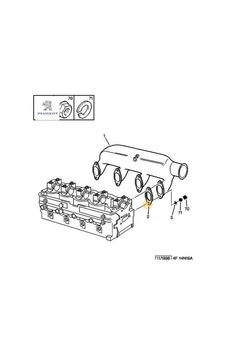 Emme Manifold S2800 Conta Peugeot 0348.n5 Emme Manifold S2800 Conta Peugeot 0348.n5