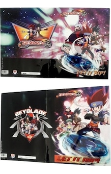 Beyblade Hazır Kaplık A-4 Defter 5 Li Beyblade Hazır Kaplık A-4 Defter 5 Li