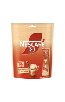 Nescafe 3ü1 Arada Gold Yumuşak Çoklu Paket 10 X 17.5 G 5'li Avantaj Paketi Mıchu Çözünebilir Nescafe 3ü1 Arada Gold Yumuşak Çoklu Paket 10 X 17.5 G 5'li Avantaj Paketi Mıchu Çözünebilir