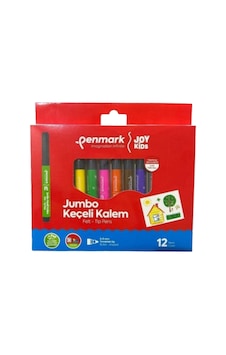 12 Ad Süper Yıkanabilir Keçeli Kalem 12 Ad Süper Yıkanabilir Keçeli Kalem